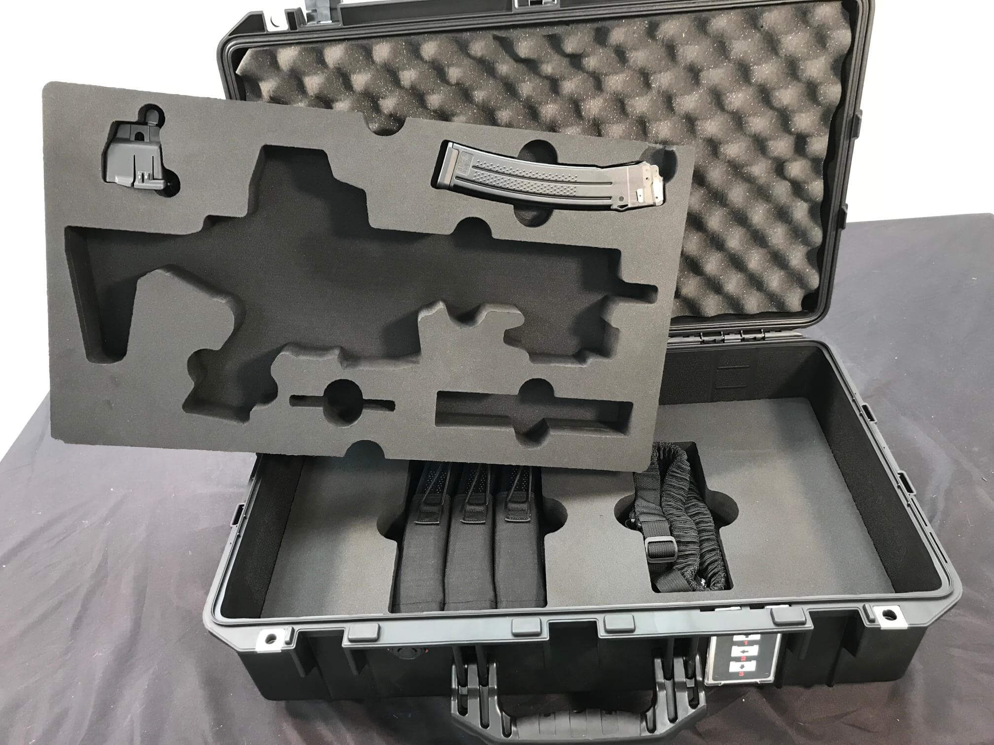 Silver-7-AR Rifle Custom Case
