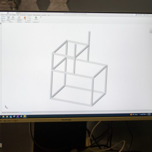 Silver 7 Pre Engineered Framing Solutions-Custom Computer Screen Example 2