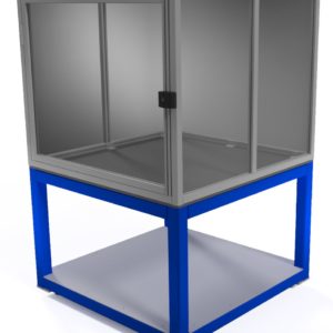 Robot table w/ steel base